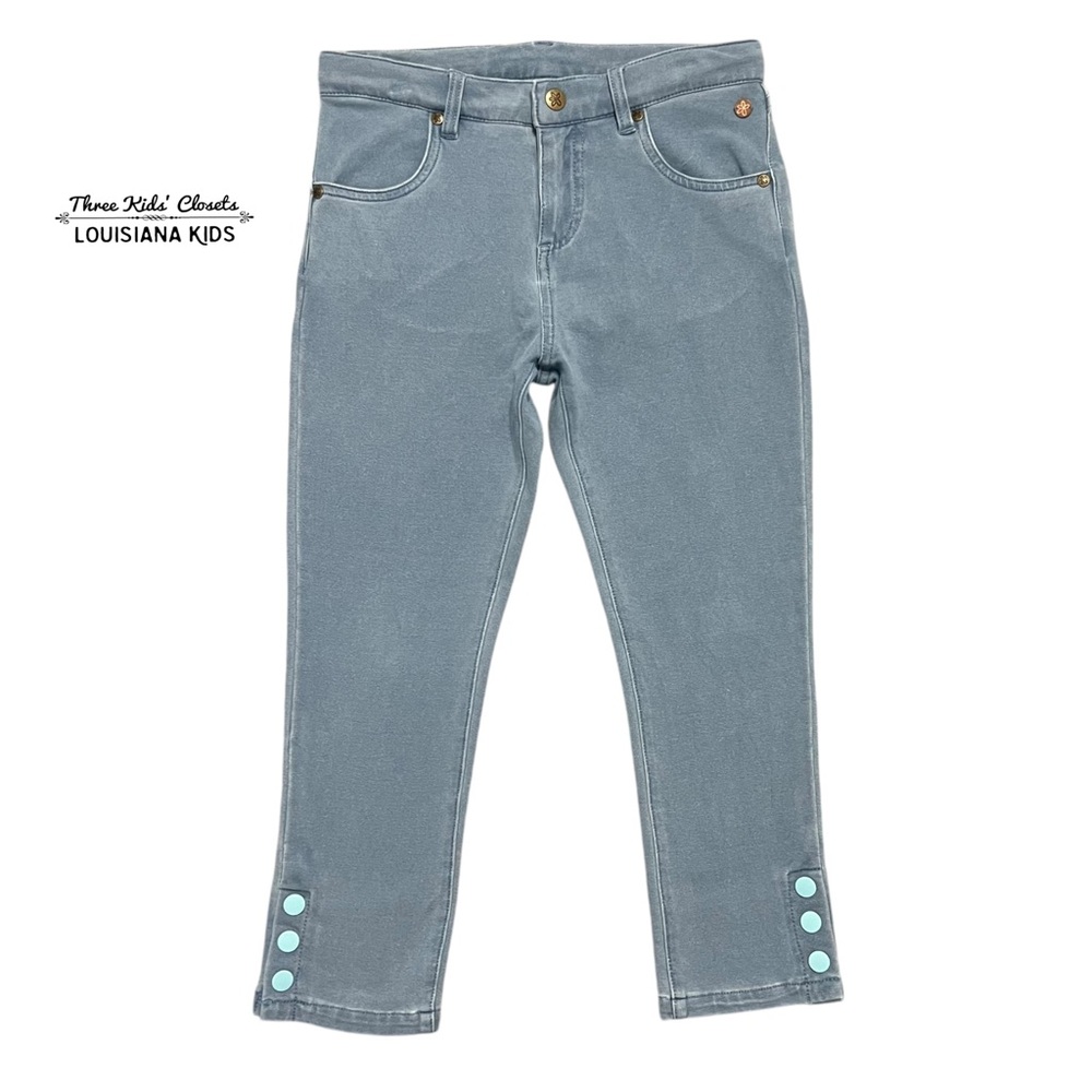 Matilda Jane 12Y Just Imagine Cropped Tab Jeggings Jeans